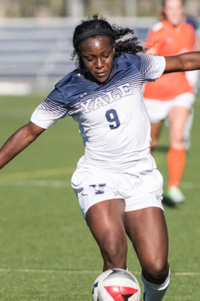 Michelle Alozie At Yale Bulldog